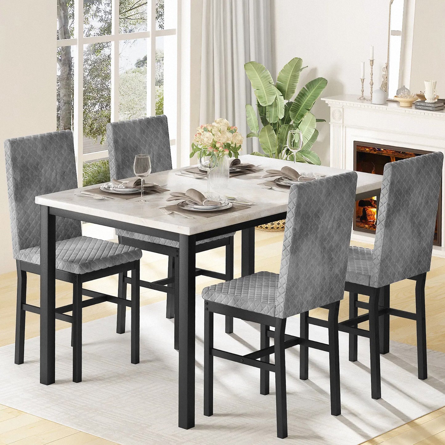 Modern Marble Comfort Set