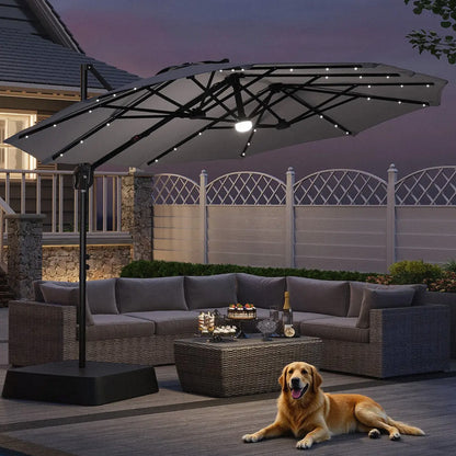 Premium Adjustable Cantilever Umbrella