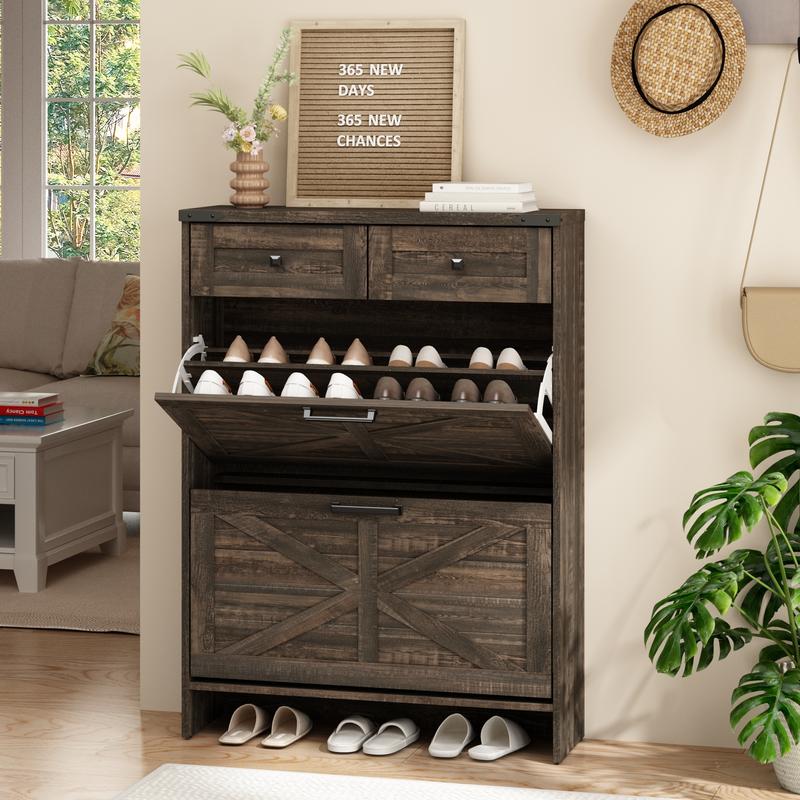 Premium Entryway Shoe Cabinet