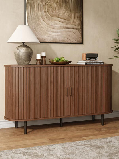 Enhanced Fluted Storage Cabinet