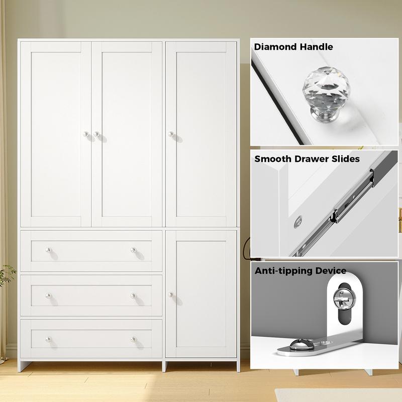 Enhanced Wooden Armoire