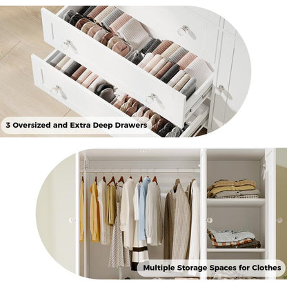 Enhanced Wooden Armoire