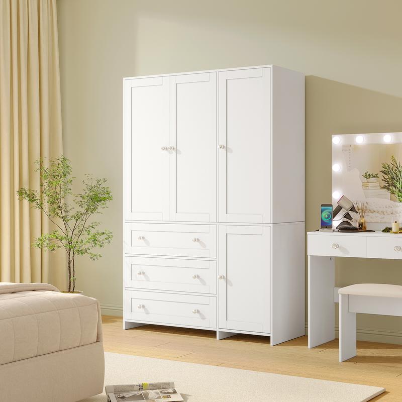 Enhanced Wooden Armoire