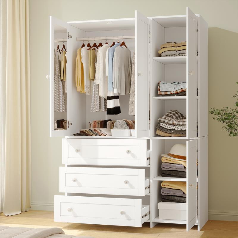 Enhanced Wooden Armoire