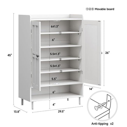 Modern Entryway Shoe Cabinet