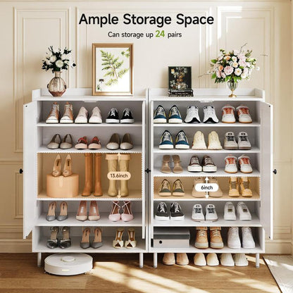 Modern Entryway Shoe Cabinet