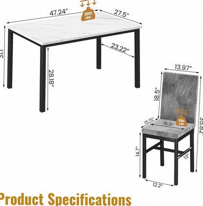 Modern Marble Comfort Set