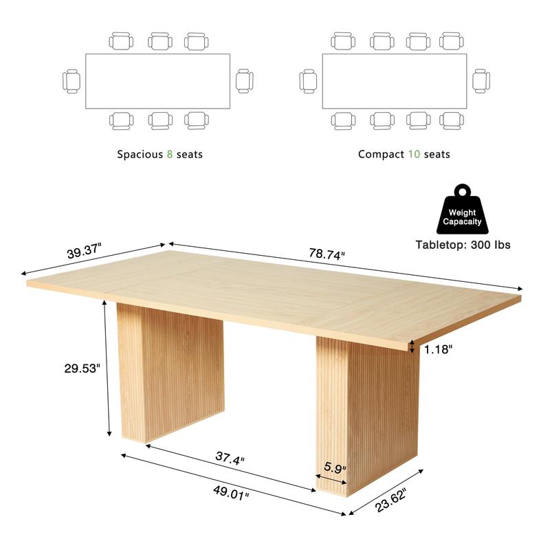 Signature Modern Farmhouse Table