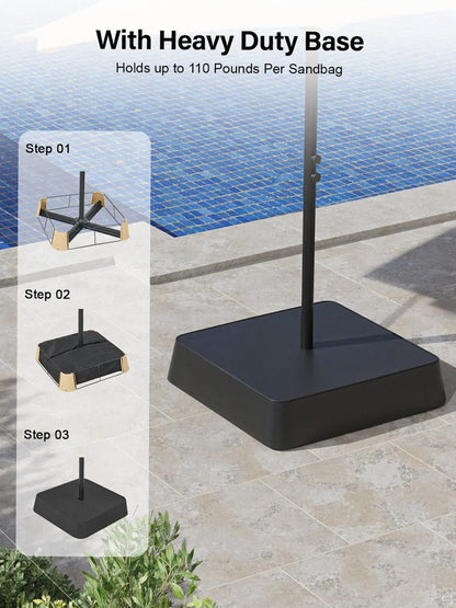 Premium Adjustable Cantilever Umbrella