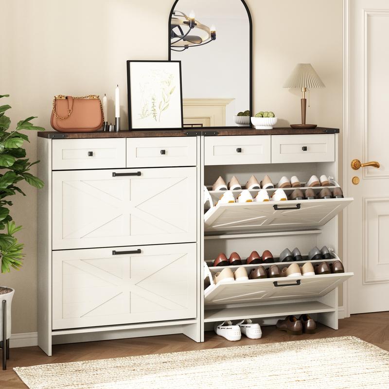 Premium Entryway Shoe Cabinet