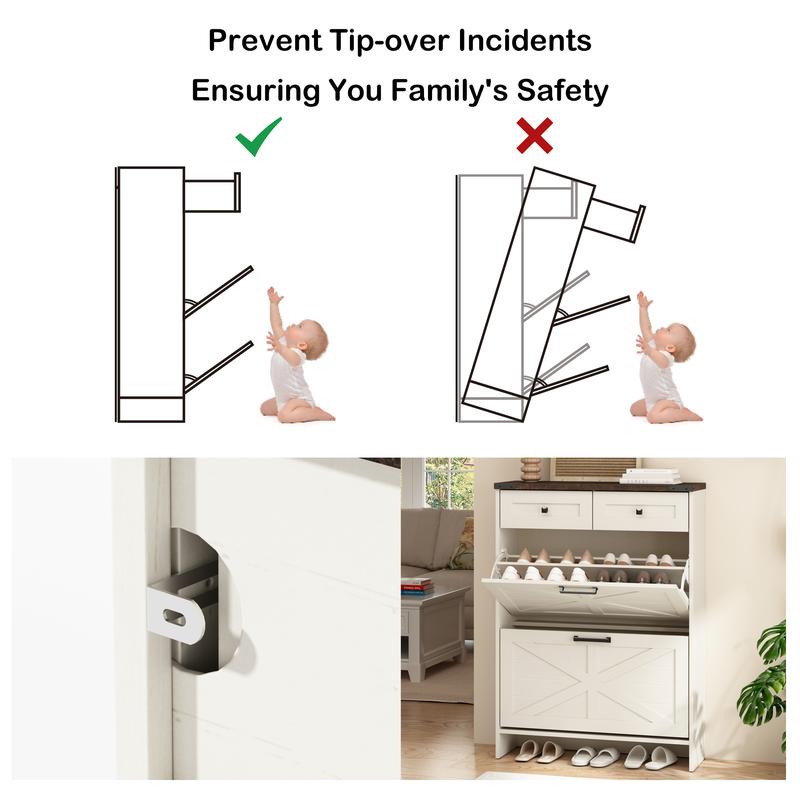 Premium Entryway Shoe Cabinet