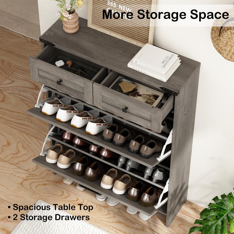 Premium Entryway Shoe Cabinet