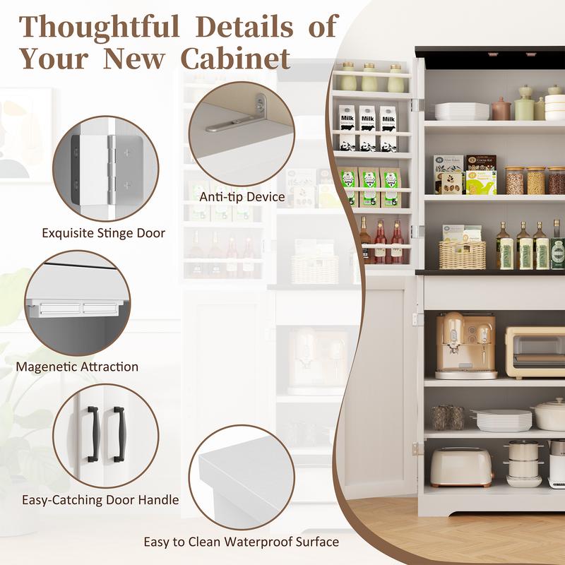 Ultimate White Storage Cabinet