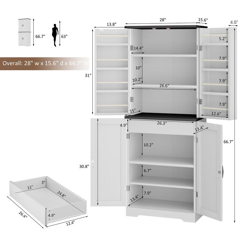 Ultimate White Storage Cabinet