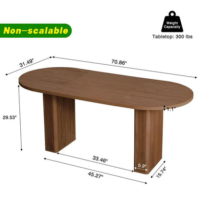 Premium Oval Farmhouse Table