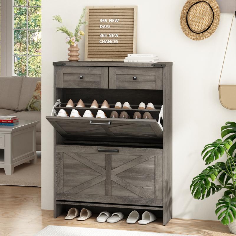 Premium Entryway Shoe Cabinet